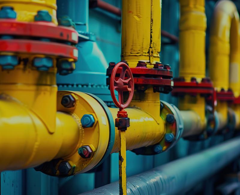 Gas transmission pipeline