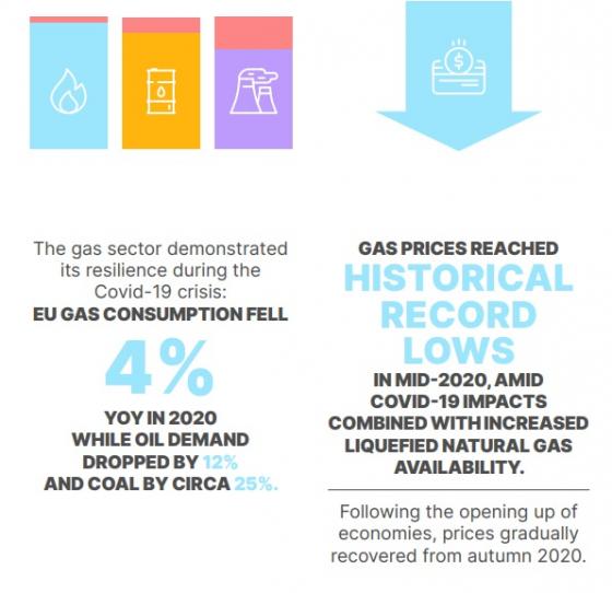 Gas and the Covid-19 crisis