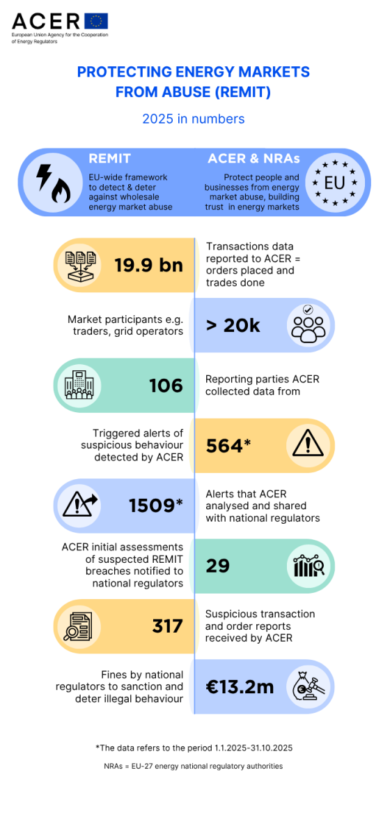 REMIT 2025: key figures